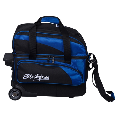 Double bowling ball roller bag