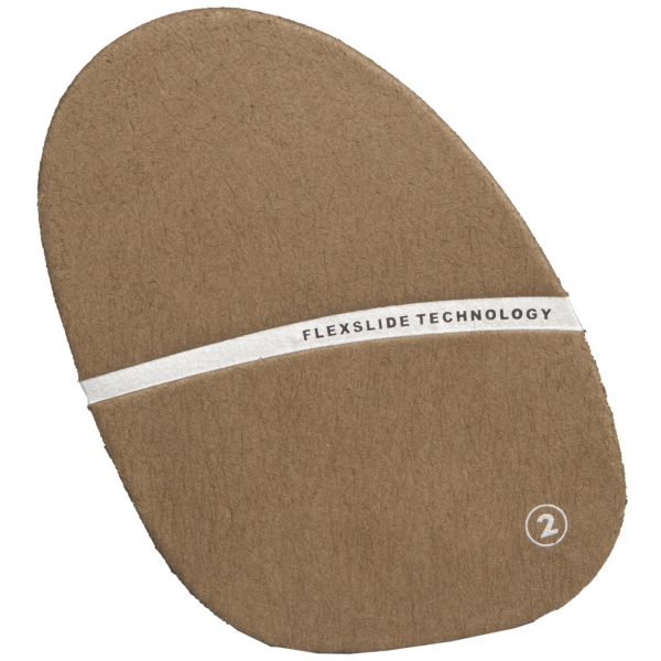 #2 Brown Suede Slide Pad