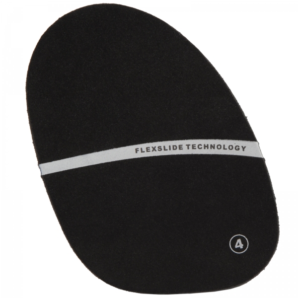 #4 Black Suede Slide Pad